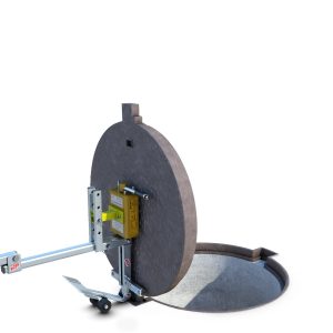 Delta alzachiusini magnetico per chiusini incernierati