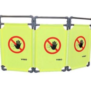 Barriera modulare PVC Barrier per delimitazione aree di lavoro