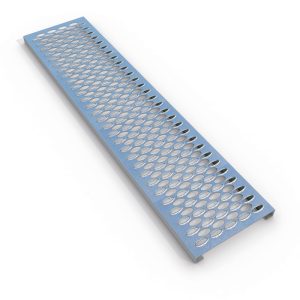 Rampa in alluminio per carrelli Valifter con finitura antisdrucciolo