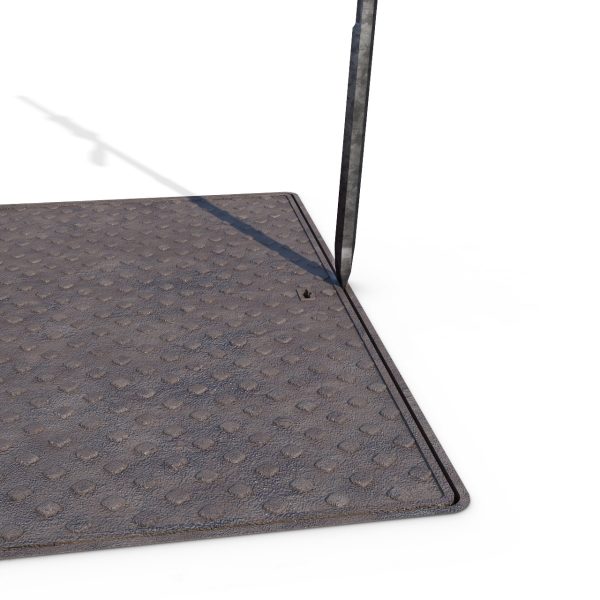 Percussion tool for removing encrustations on covers