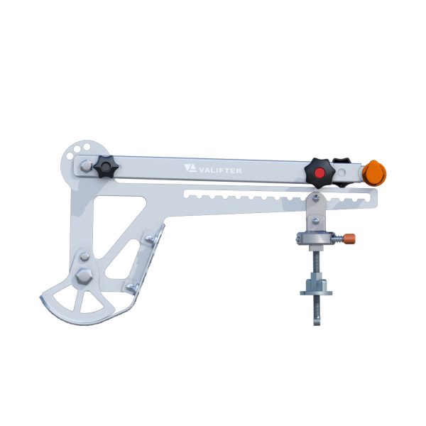 Stainless steel manhole lifter for covers up to 60 cm
